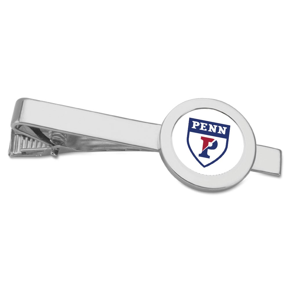 Silver Pennsylvania Quakers Tie Bar