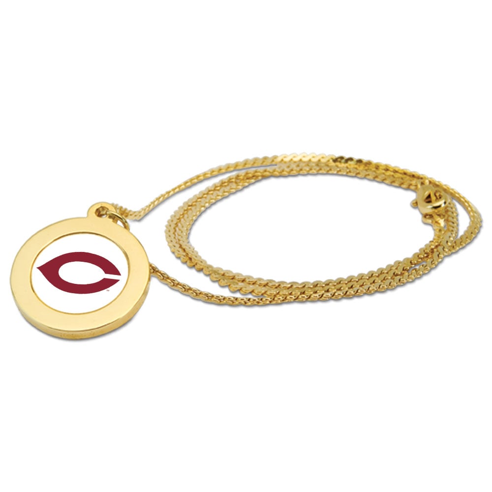 Women's Gold UChicago Maroons Pendant Necklace