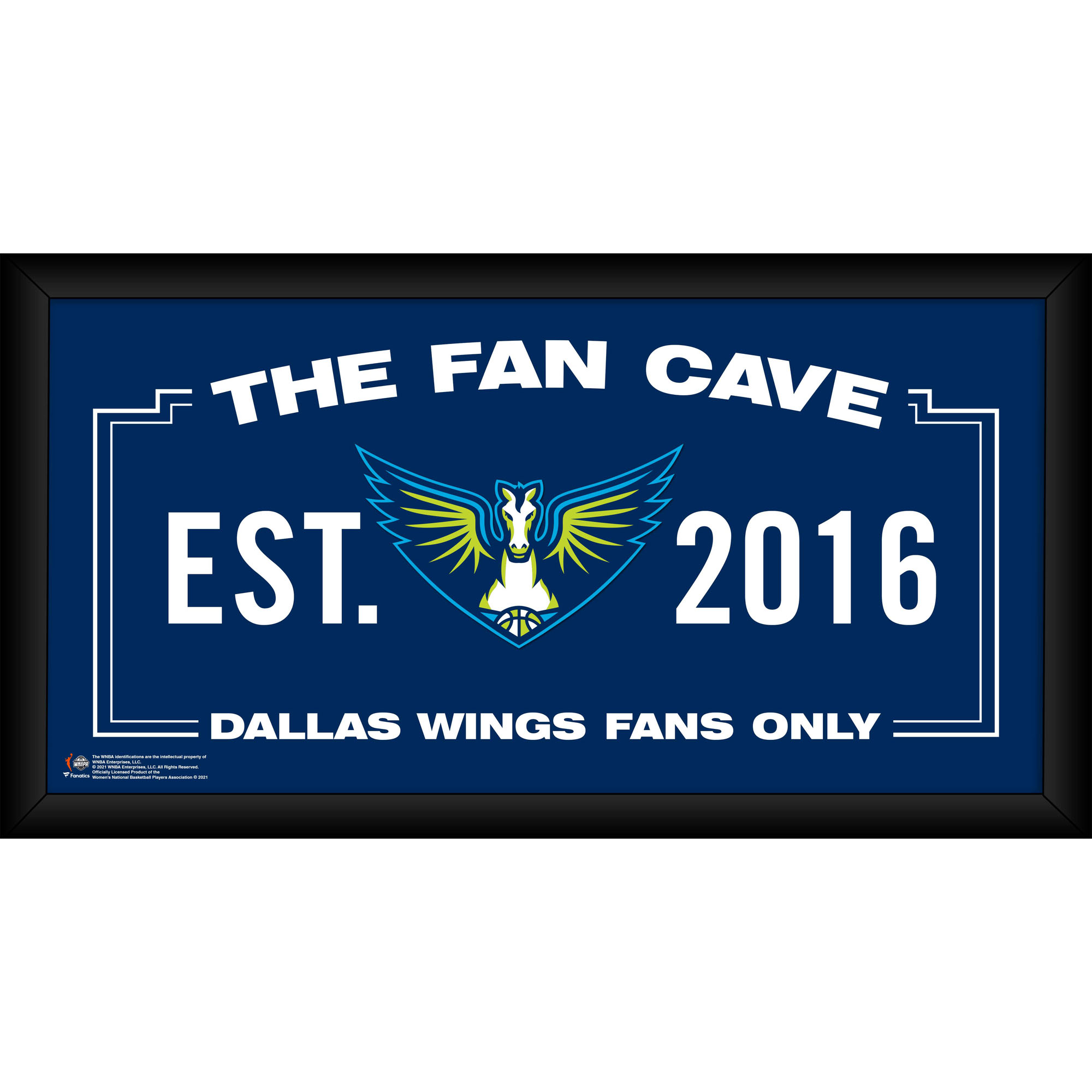 Dallas Wings Framed 10″ x 20″ Fan Cave Collage Dallas Wings Framed 10″ x 20″ Fan Cave Collage