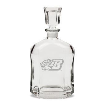 Binghamton Bearcats 23.75oz. Crystal Whisky Decanter