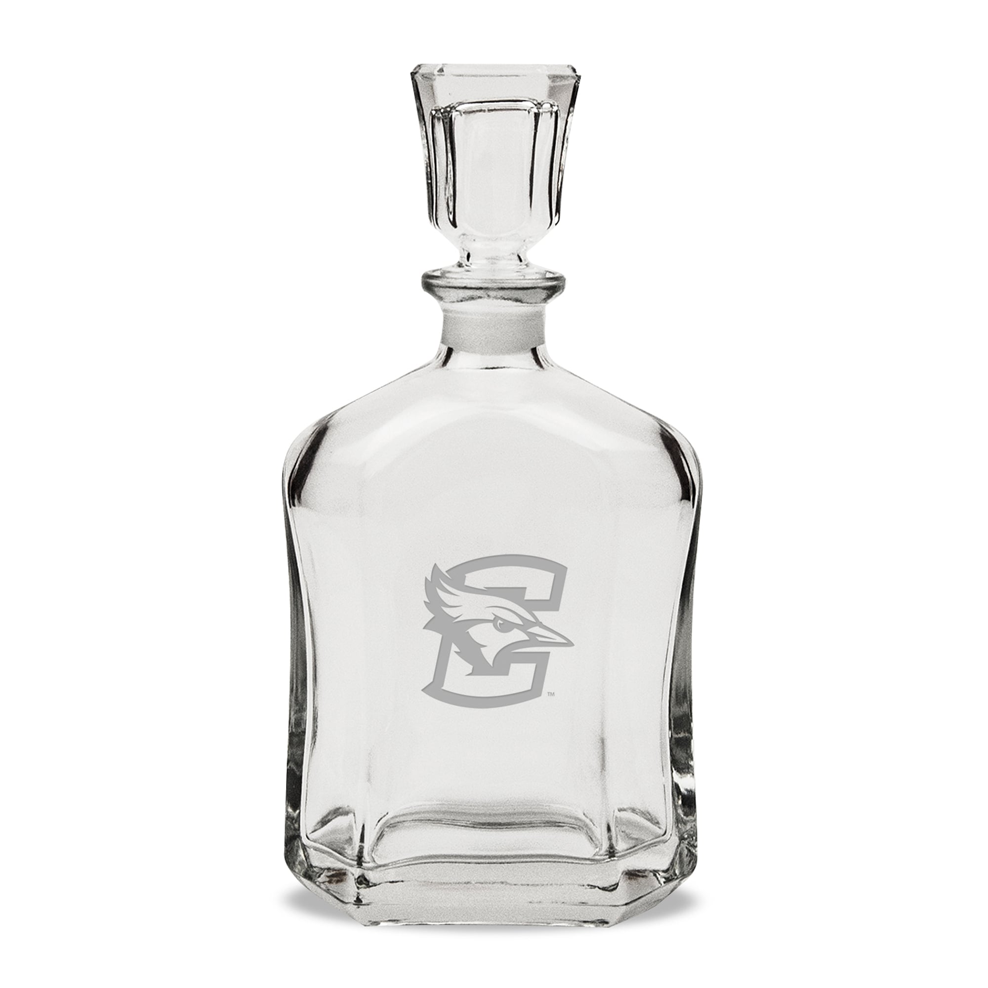 Creighton Bluejays 23.75oz. Crystal Whisky Decanter