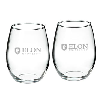 Elon Phoenix 21oz. 2-Piece Stemless Wine Glass Set