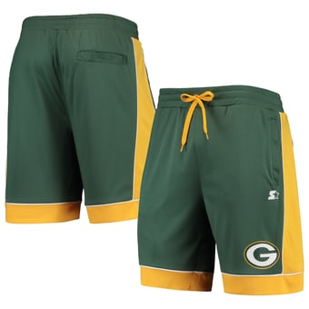 Men's Starter Green Green Bay Packers Fan Favorite - Shorts