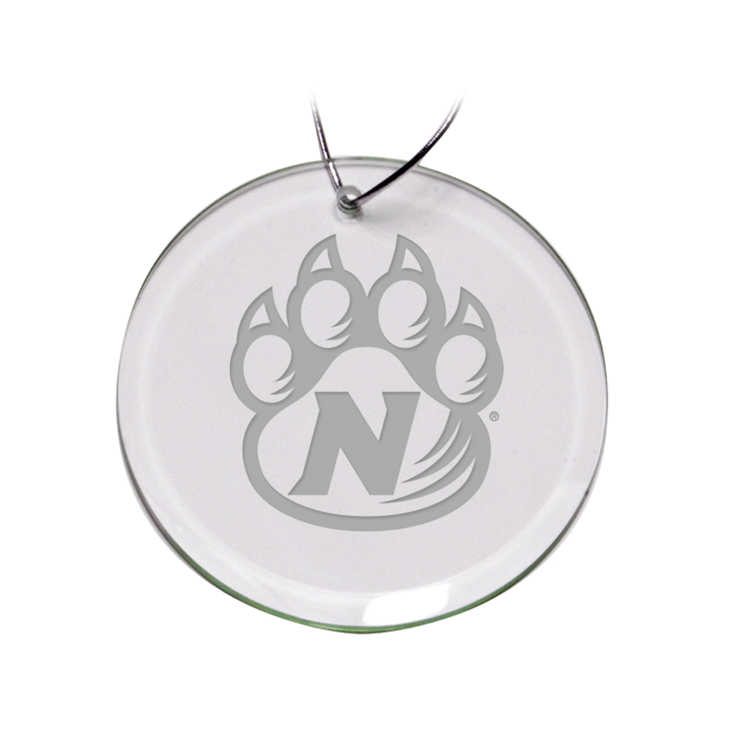 Northwest Missouri State Bearcats 3'' Glass Round Ornament