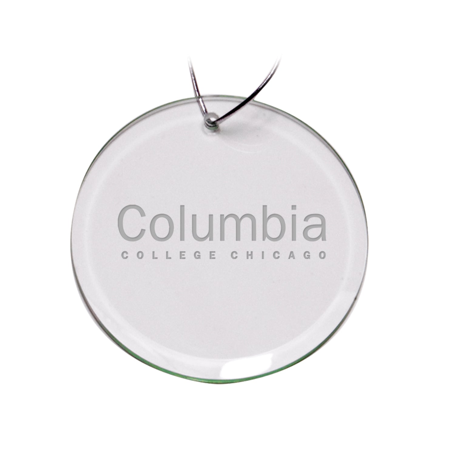 Columbia Renegades 3'' Glass Round Ornament