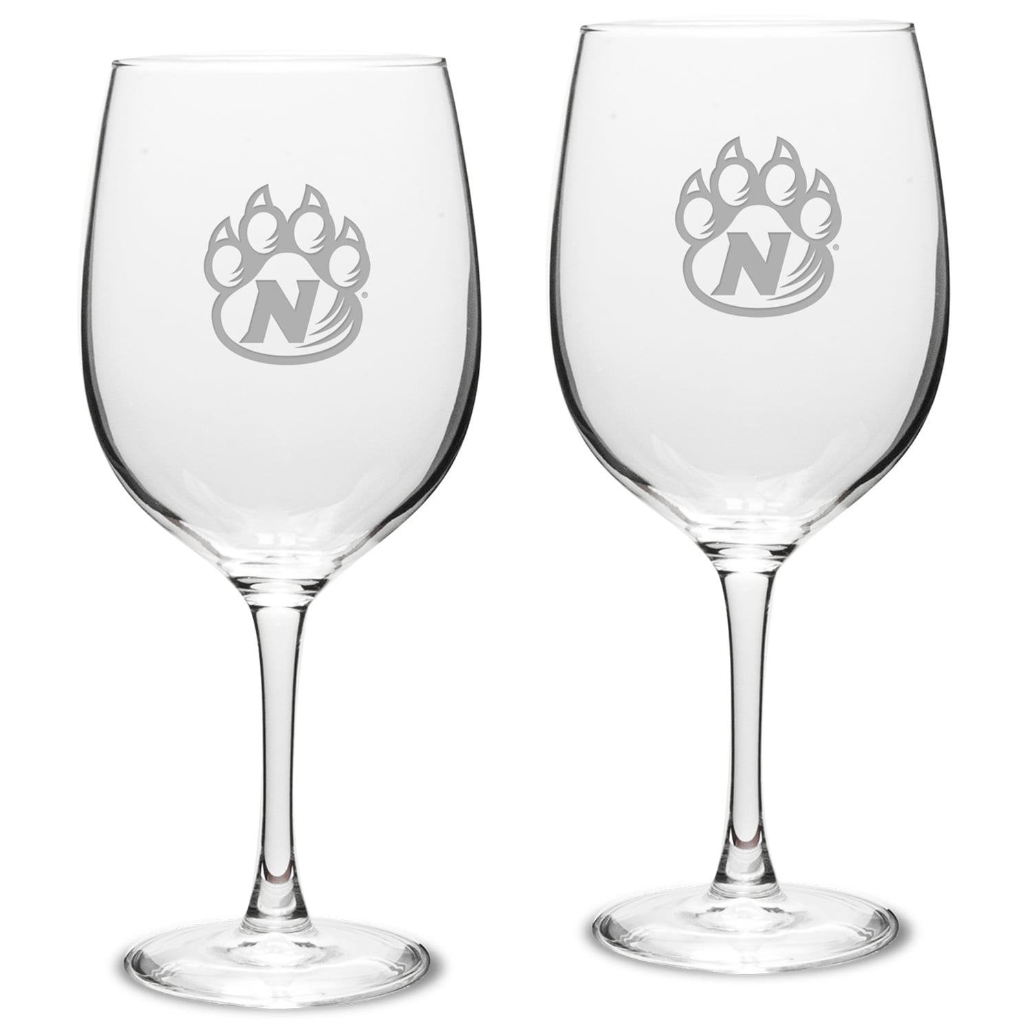 Northwest Missouri State Bearcats 19oz. 2-Piece Traditional Robusto Red Wine Table Glass Set