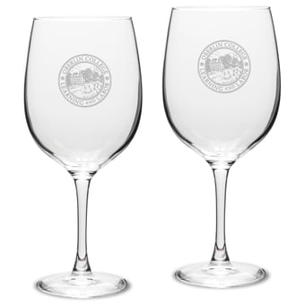 Oberlin Yeomen 19oz. 2-Piece Traditional Robusto Red Wine Table Glass Set
