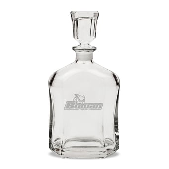 Rowan Profs 23.75oz. Crystal Whisky Decanter