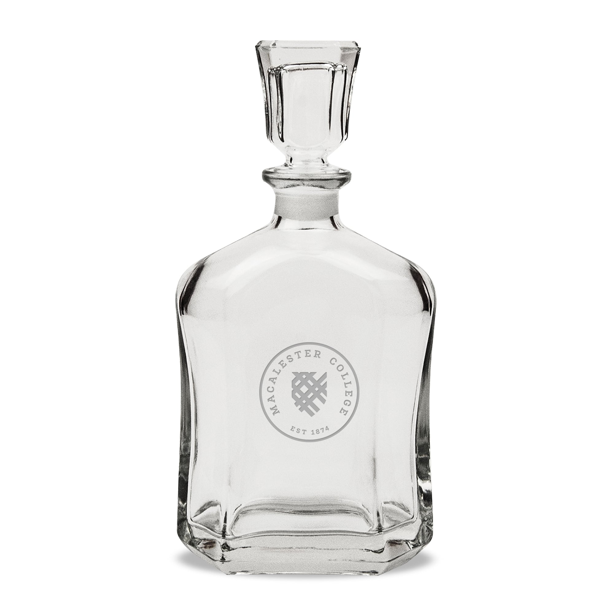 Macalester Scots 23.75oz. Crystal Whisky Decanter