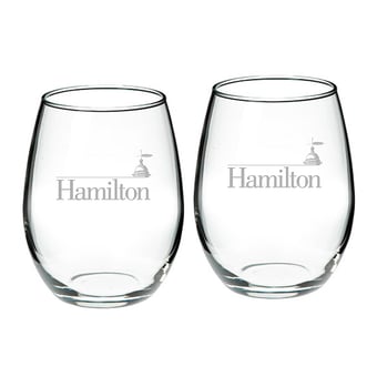 Hamilton Continentals 21oz. 2-Piece Stemless Wine Glass Set