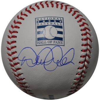 Derek Jeter New York Yankees Autographed HOF Logo Baseball