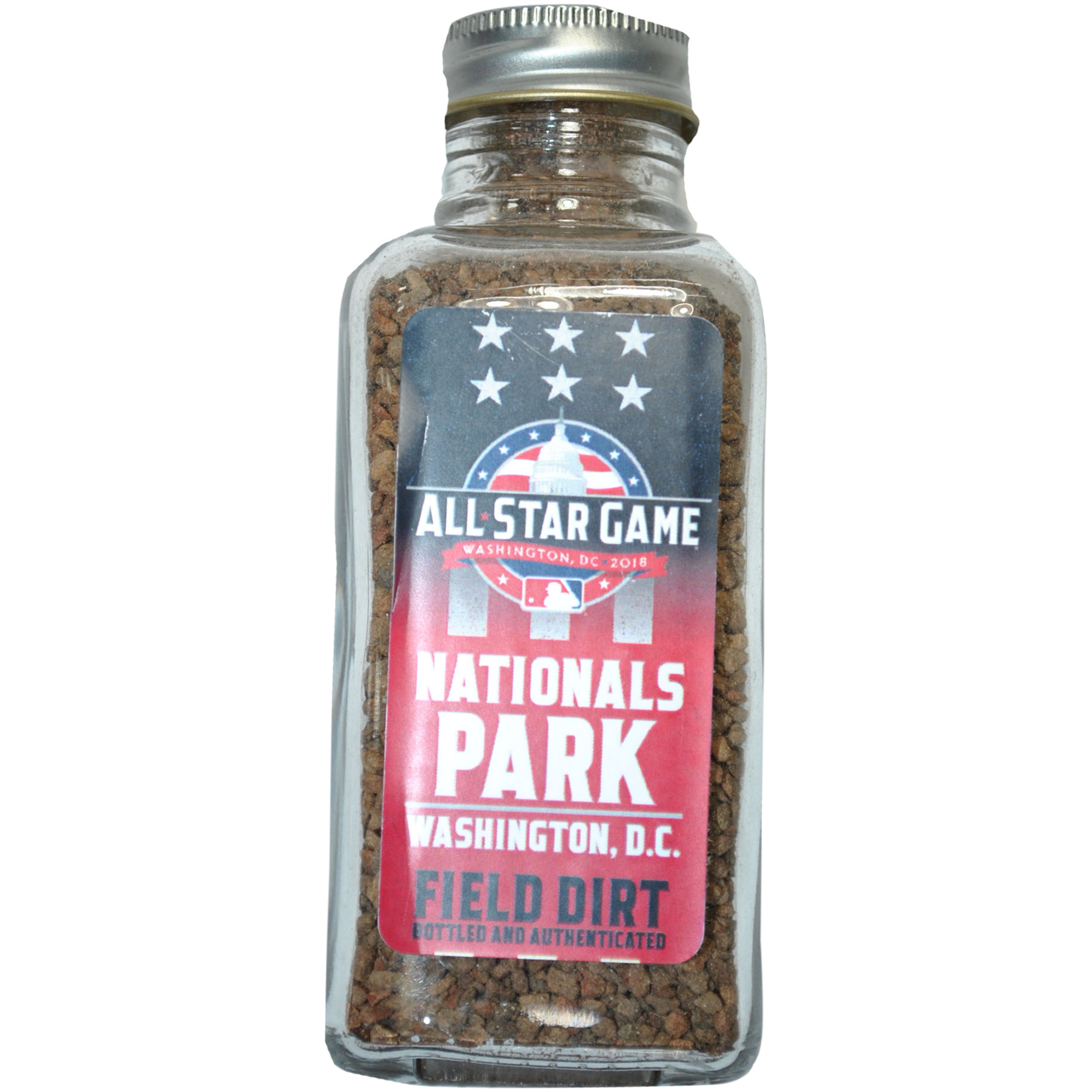 Game-Used Dirt Jar from 2018 MLB All-Star Game – Nationals Park Game-Used Dirt Jar from 2018 MLB All-Star Game – Nationals Park