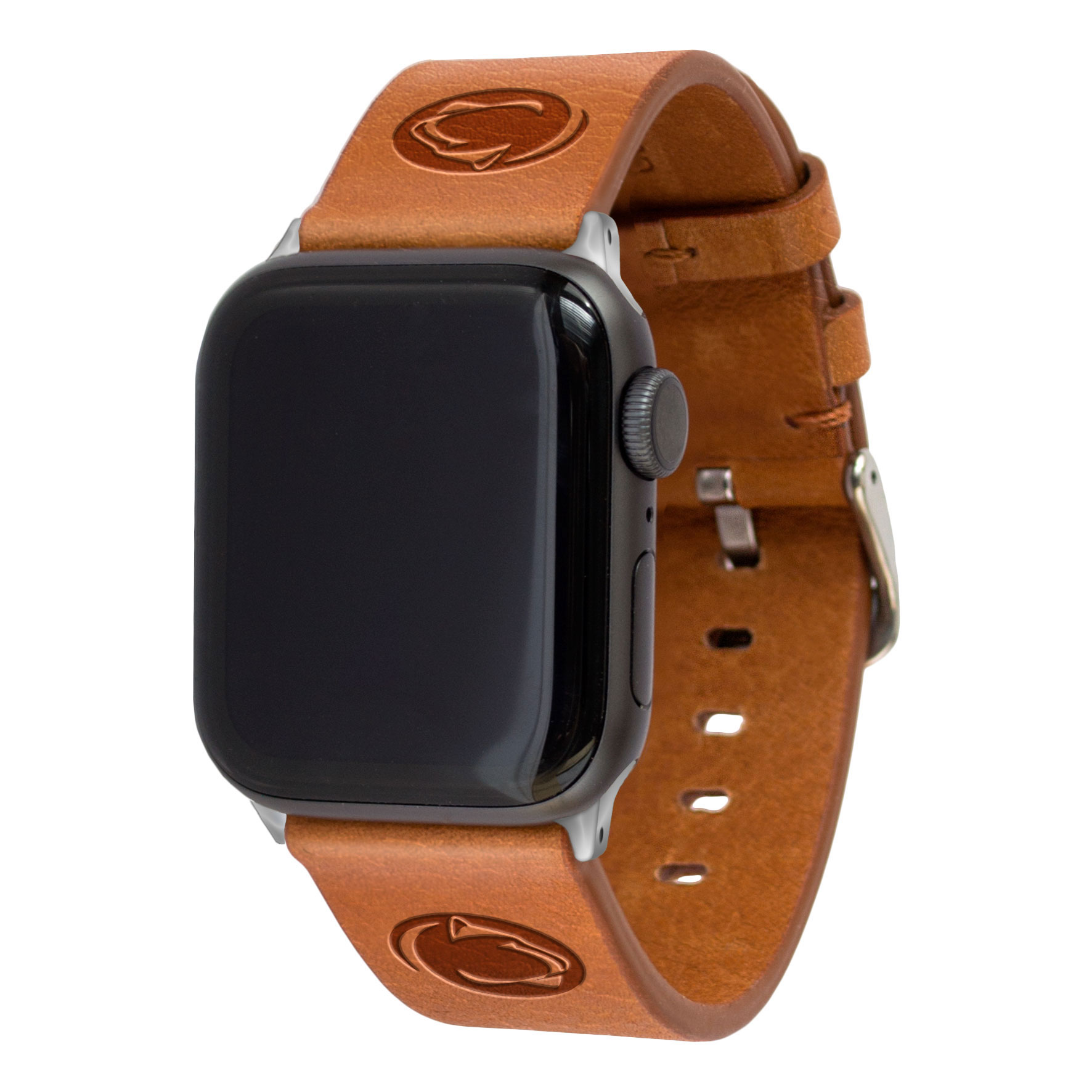 Tan Penn State Nittany Lions Leather Apple Watch Band Tan Penn State Nittany Lions Leather Apple Watch Band