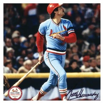 Keith Hernandez St. Louis Cardinals Autographed 10'' x 8'' Photograph