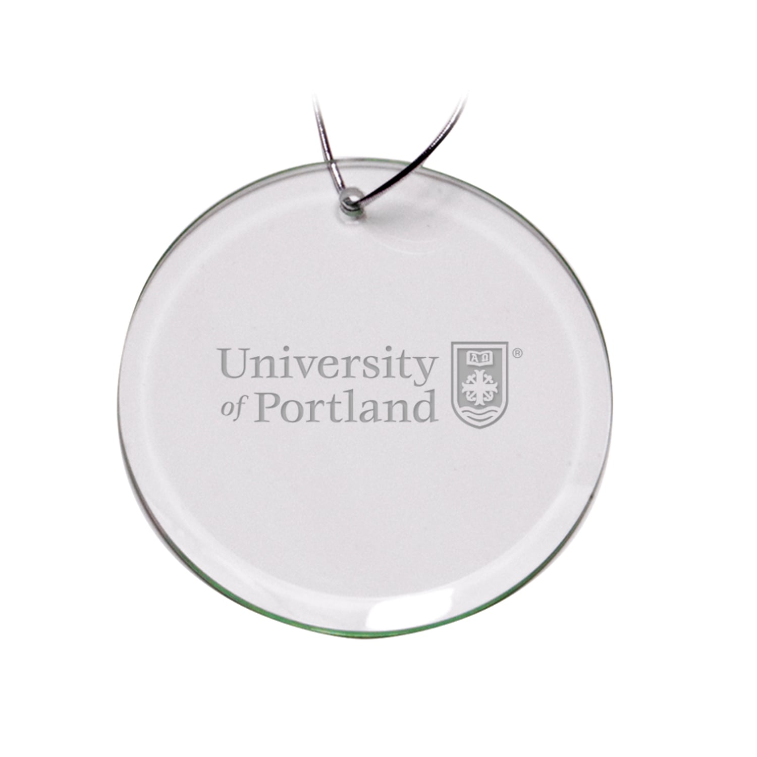 Portland Pilots 3'' Round Glass Ornament