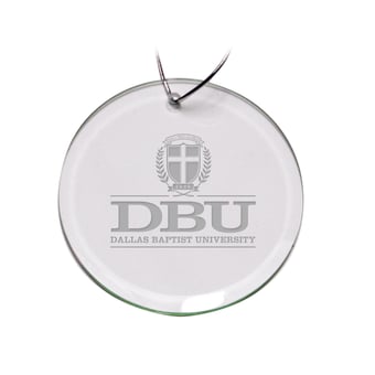 Dallas Baptist Patriots 3'' Round Glass Ornament