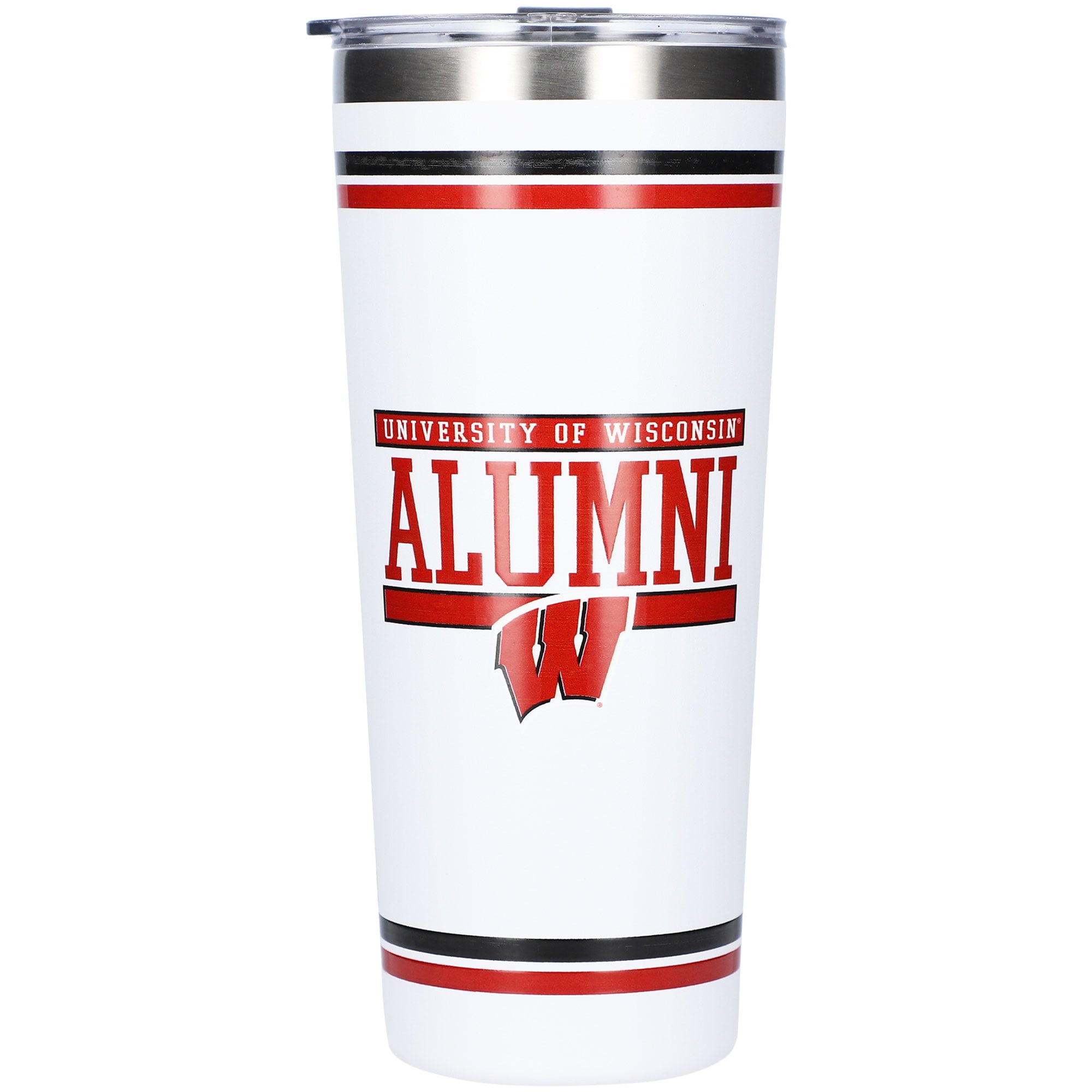 Wisconsin Badgers 24oz. Alumni Stainless Steel Tumbler