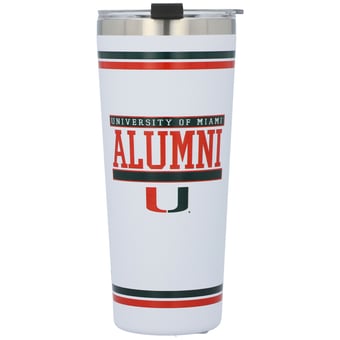 Miami Hurricanes 24oz. Alumni Stainless Steel Tumbler