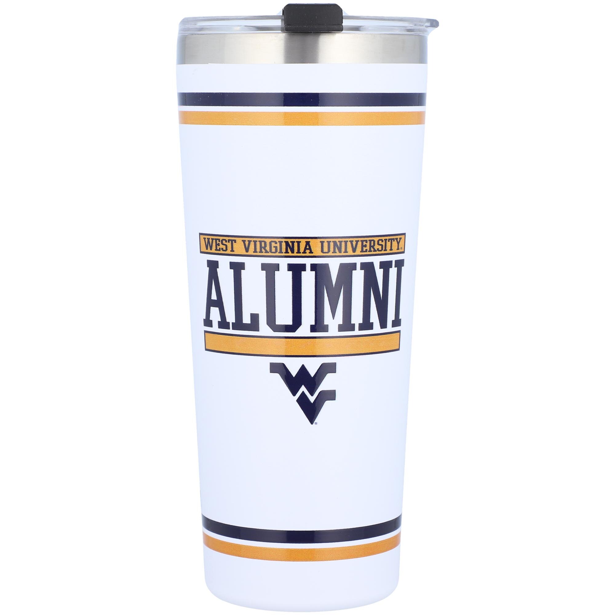 West Virginia Mountaineers 24oz. Alumni Stainless Steel Tumbler