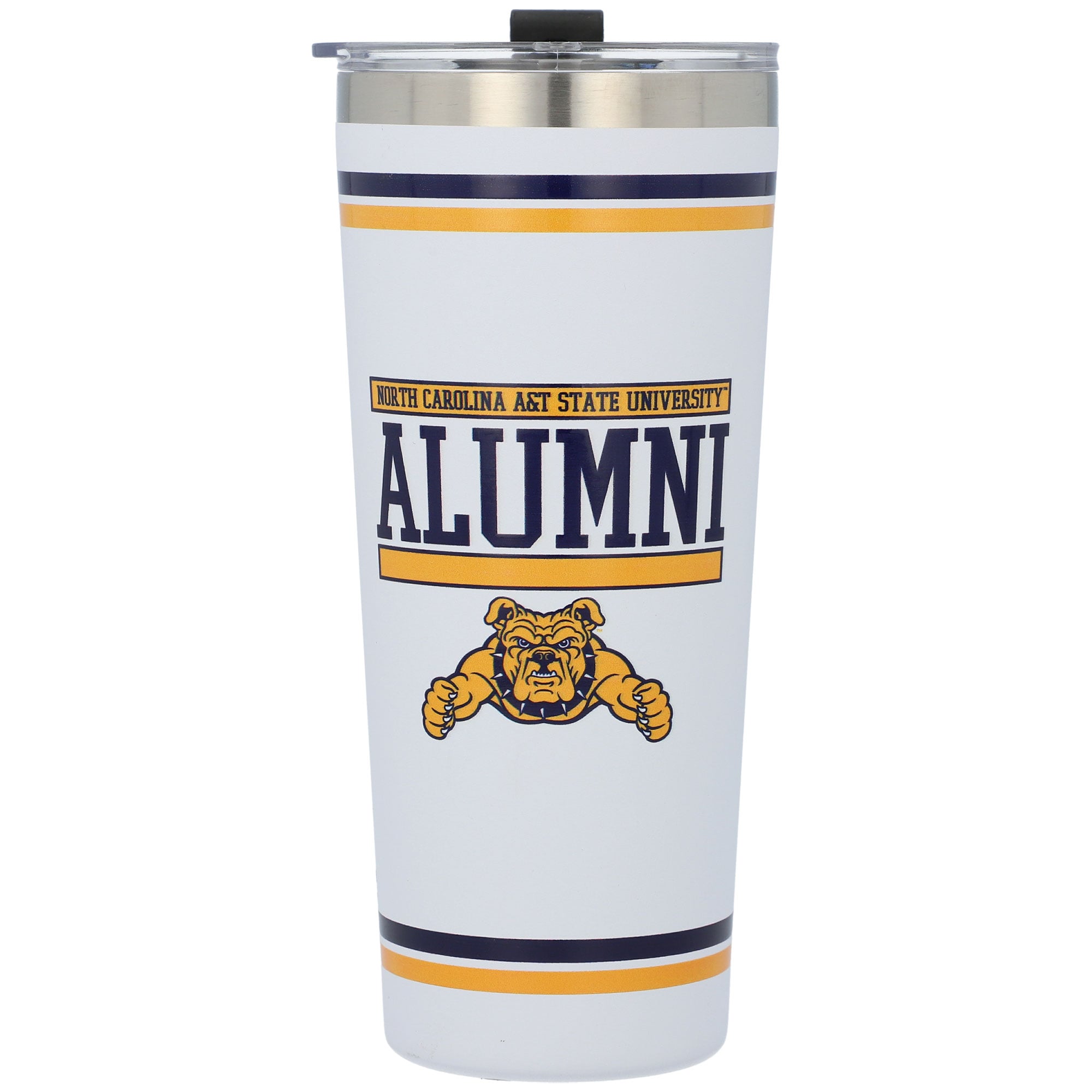 North Carolina A&T Aggies 24oz. Alumni Stainless Steel Tumbler