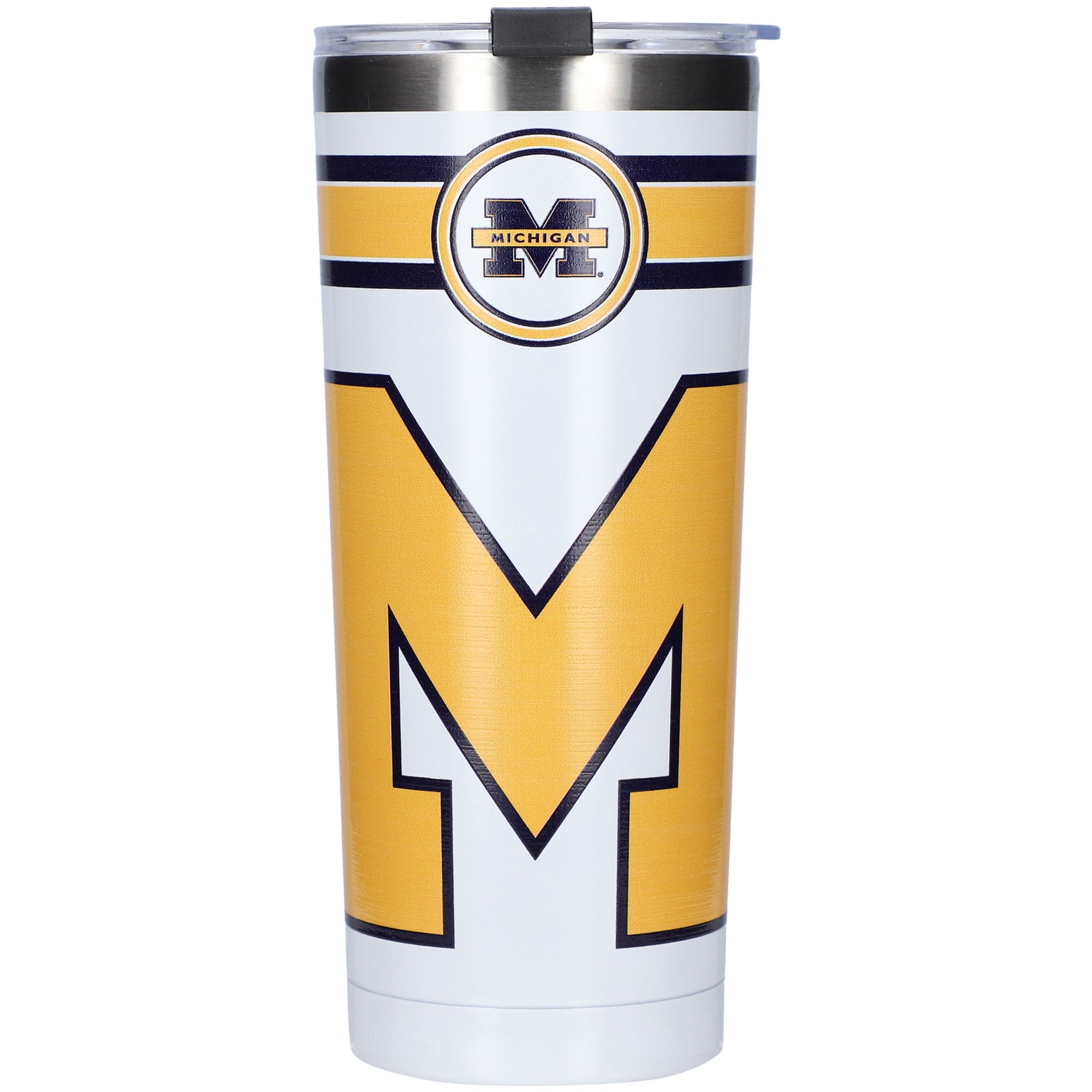 Michigan Wolverines 24oz. Classic Stainless Steel Tumbler