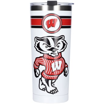 Wisconsin Badgers 24oz. Classic Stainless Steel Tumbler