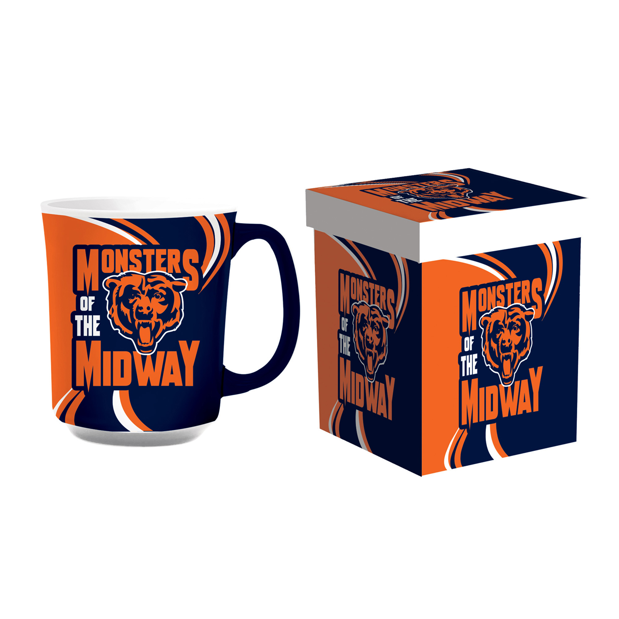 Chicago Bears 14oz. Ceramic Mug with Matching Box
