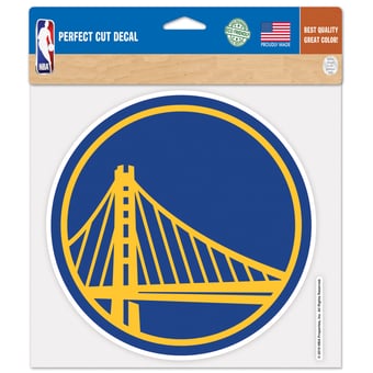 "WinCraft  Golden State Warriors 8"" x 8"" Color Car Decal"