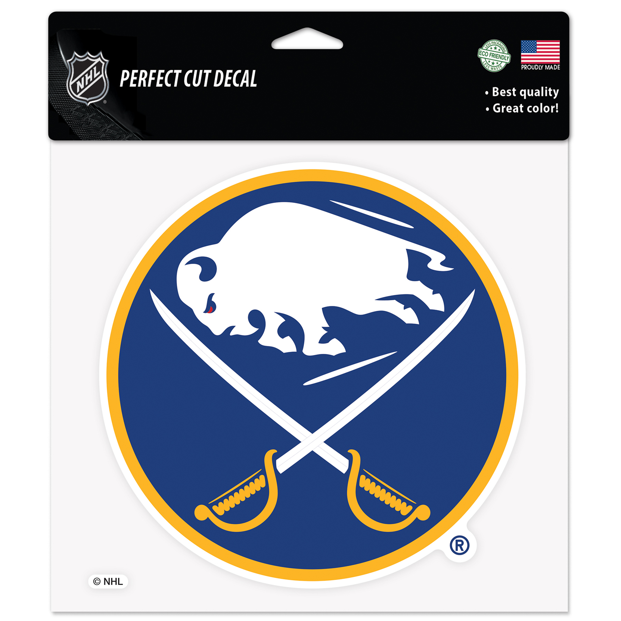 “WinCraft  Buffalo Sabres 8″” x 8″” Color Car Decal”
