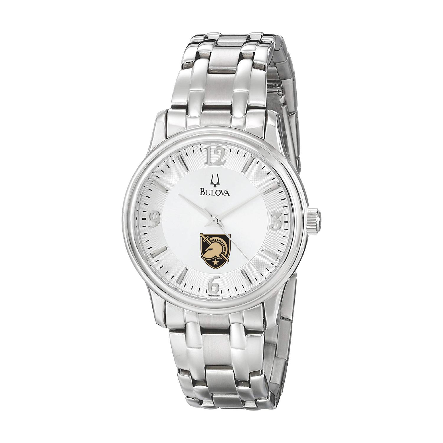 Men's Bulova  Silver Army Black Knights