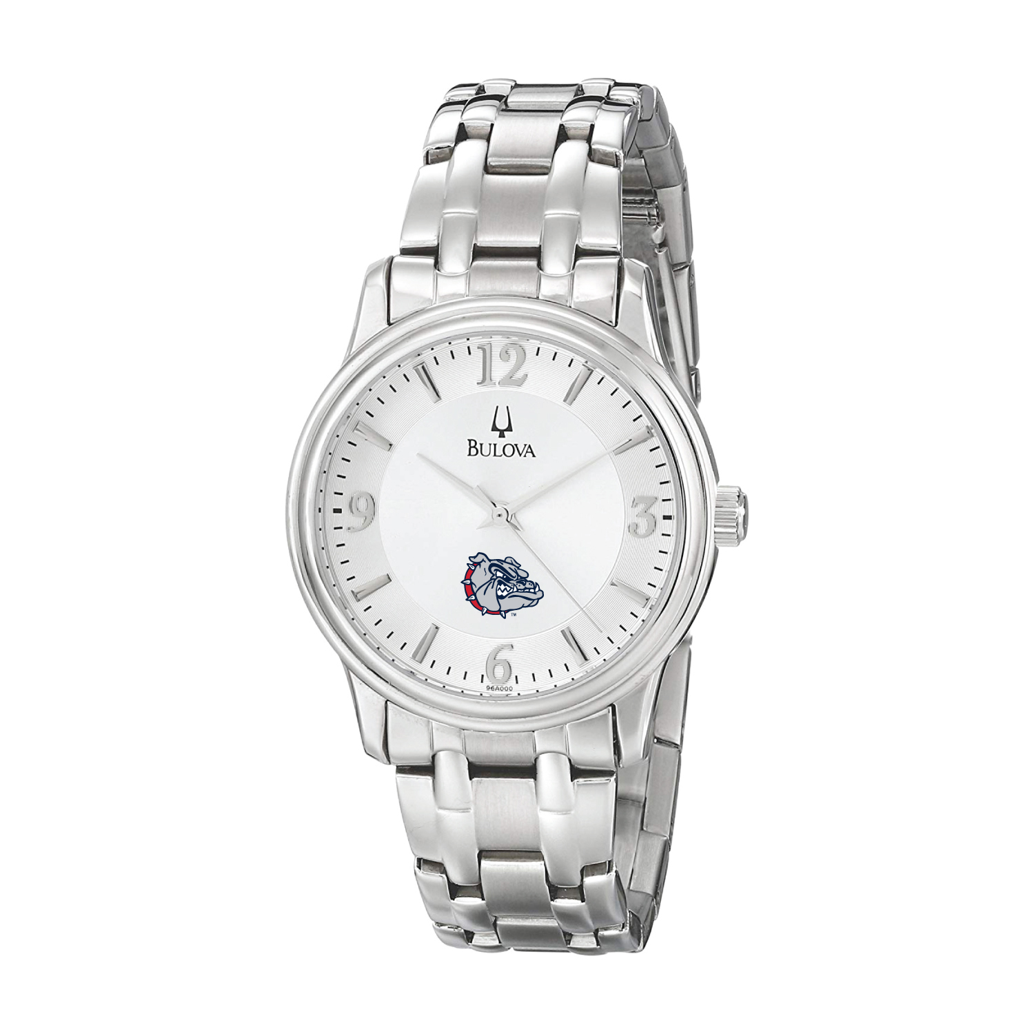 Men's Bulova  Silver Gonzaga Bulldogs