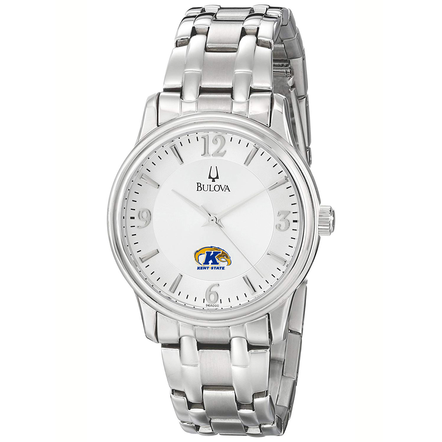 Men's Bulova  Silver Kent State Golden Flashes