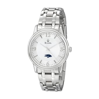Men's Bulova  Silver Nevada Wolf Pack