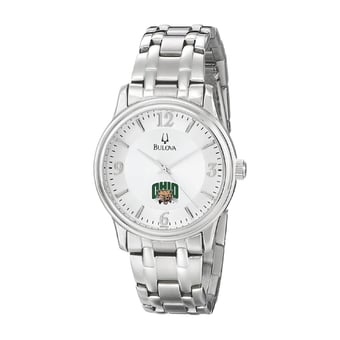 Men's Bulova  Silver Ohio Bobcats