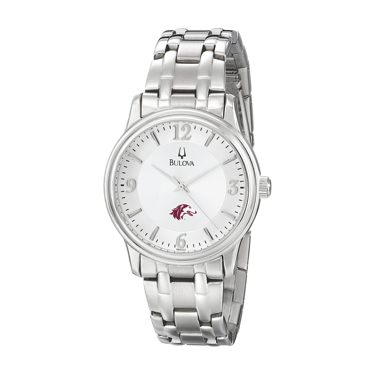 Men's Bulova  Silver Southern Illinois Salukis