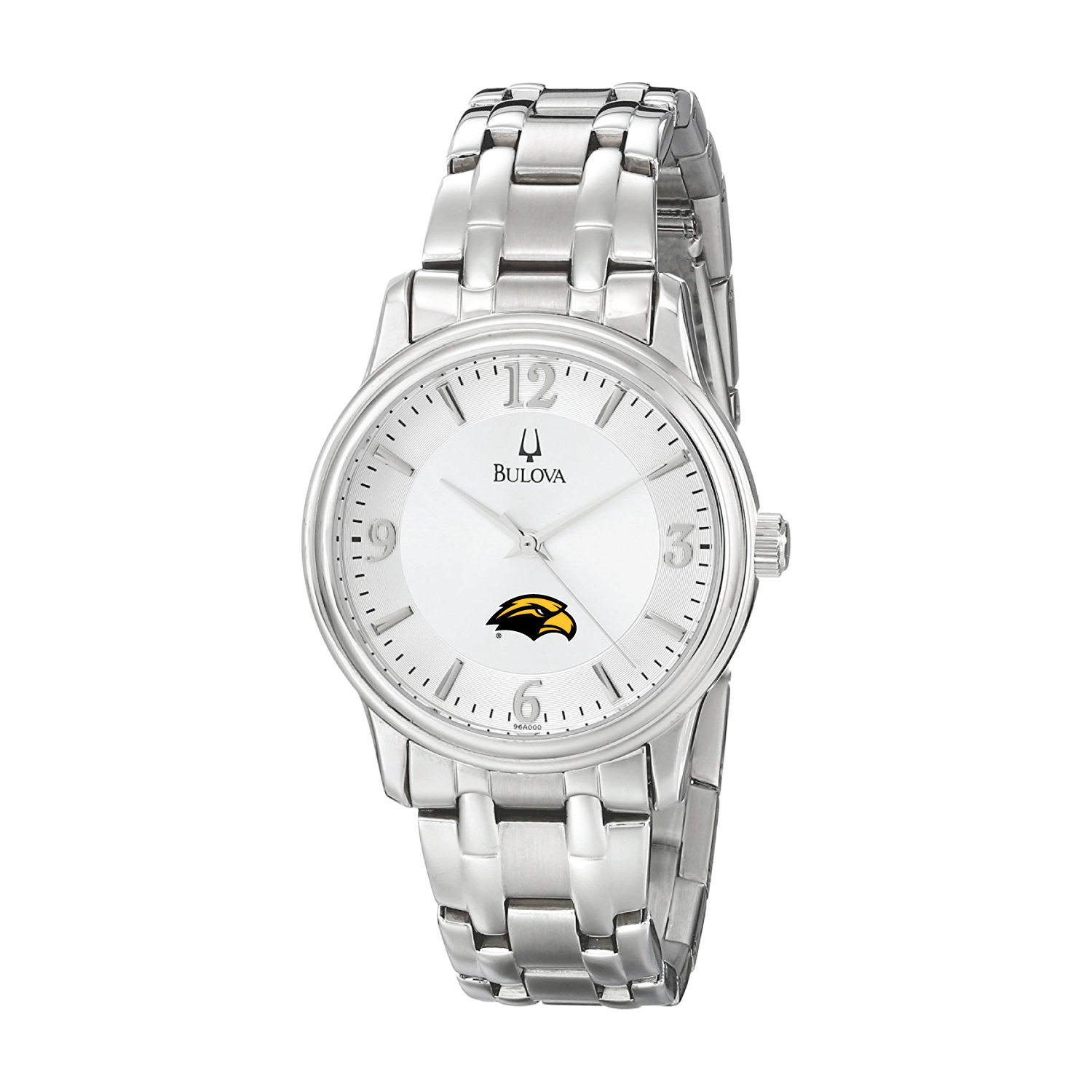 Men's Bulova  Silver Southern Miss Golden Eagles