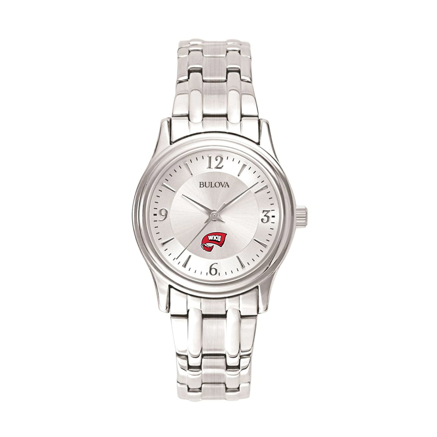 Women's Silver Western Kentucky Hilltoppers Stainless Steel Quartz Watch