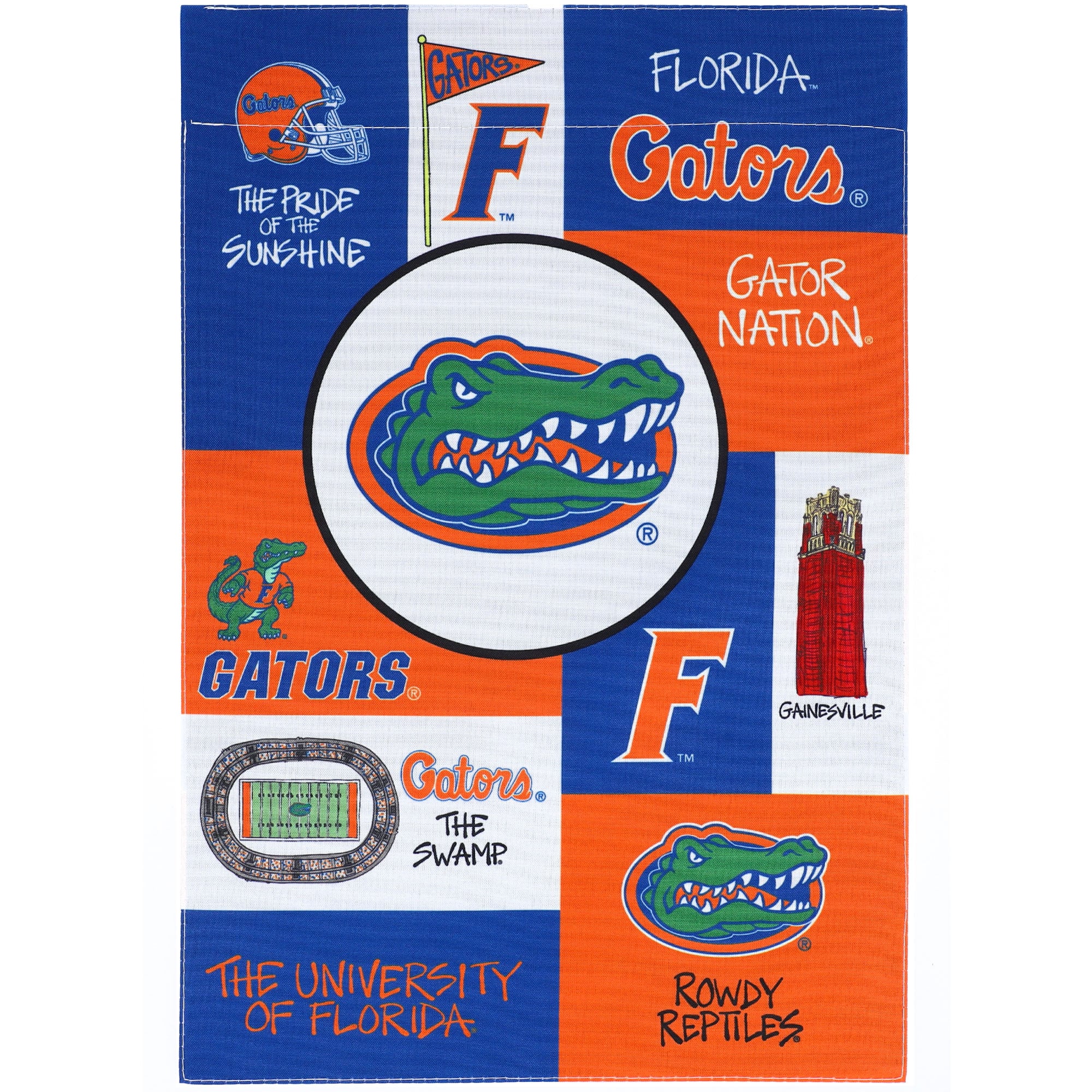 Florida Gators Collage Garden Flag