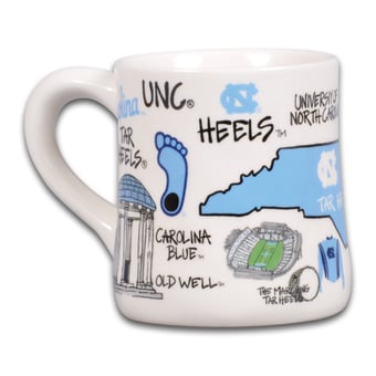 North Carolina Tar Heels 16oz. Hometown Mug