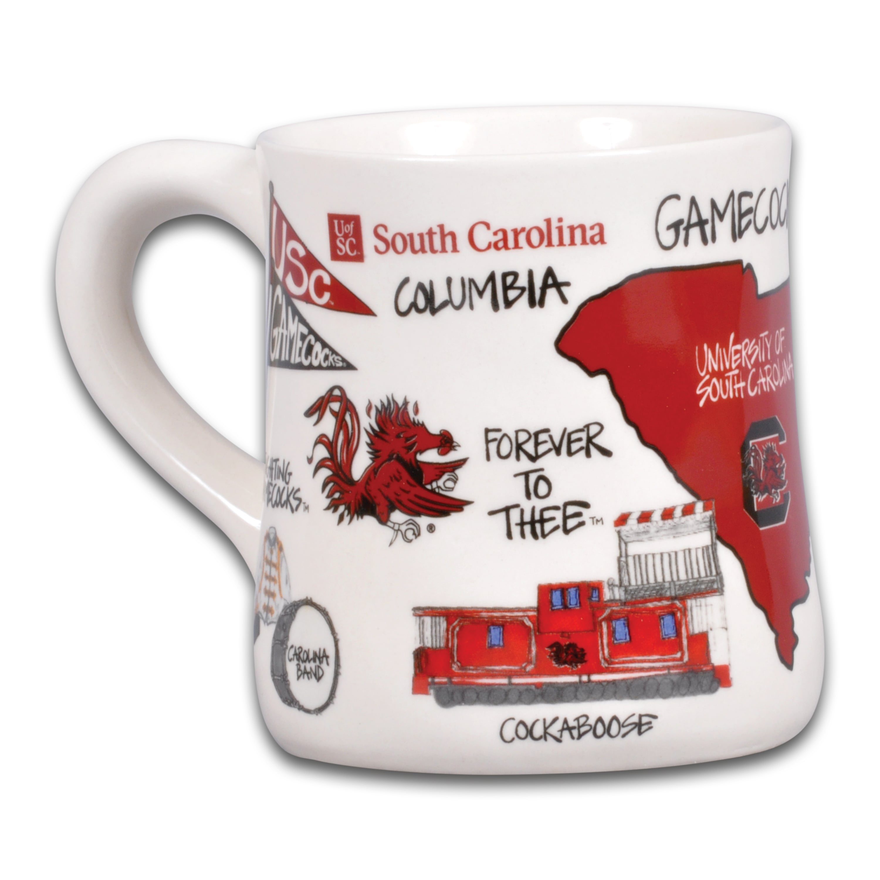 South Carolina Gamecocks 16oz. Hometown Mug