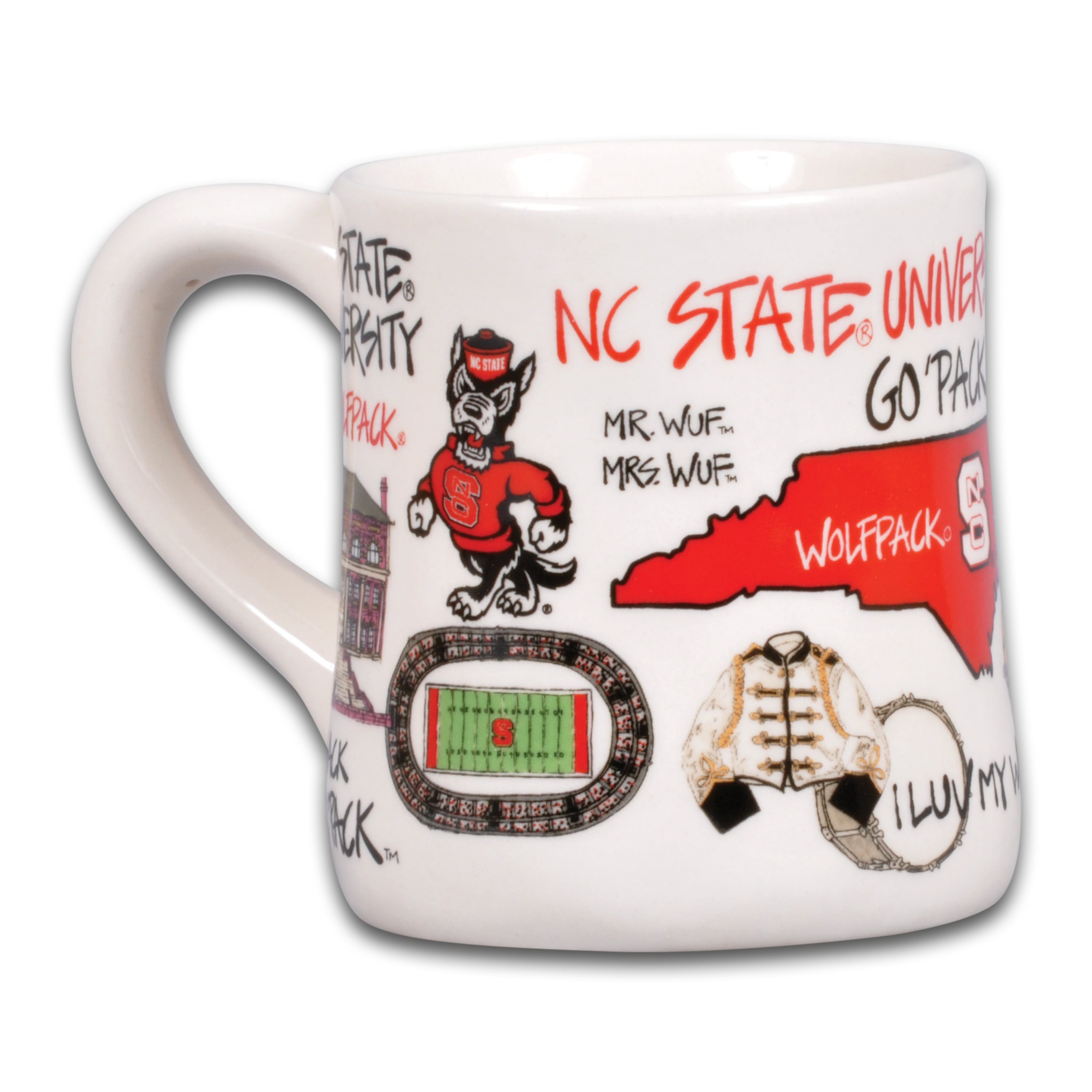 NC State Wolfpack 16oz. Hometown Mug