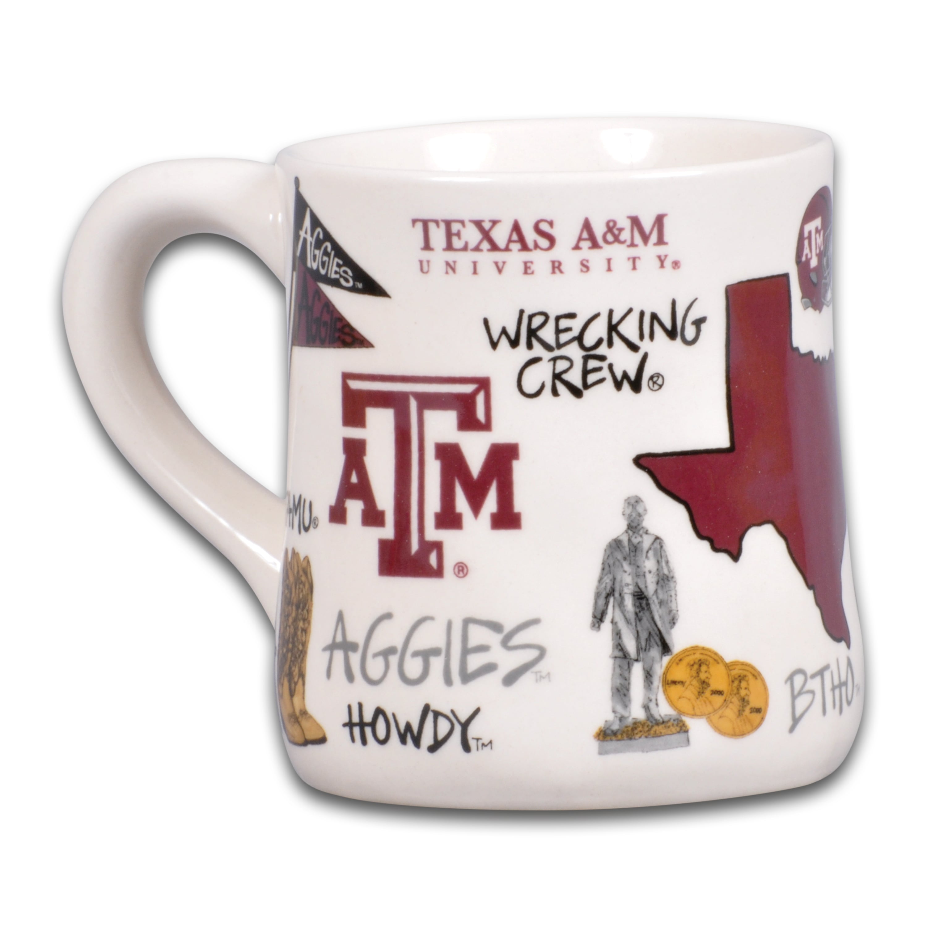 Texas A&M Aggies 16oz. Hometown Mug