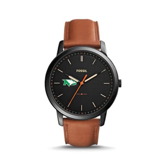 Fossil North Dakota The Minimalist Slim Light Brown Leather Watch