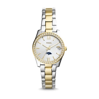 Women's Fossil Nevada Wolf Pack Scarlette Mini Two-Tone Stainless Steel Watch