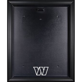 Washington Commanders Black Framed Logo Jersey Display Case