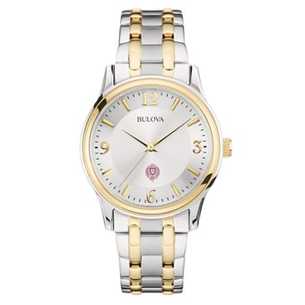 Bulova Silver/Gold Fordham Rams Classic Two-Tone Round Watch