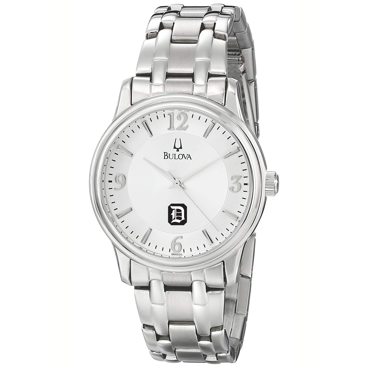 Men's Bulova  Silver Duquesne Dukes