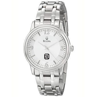 Men's Bulova  Silver Duquesne Dukes