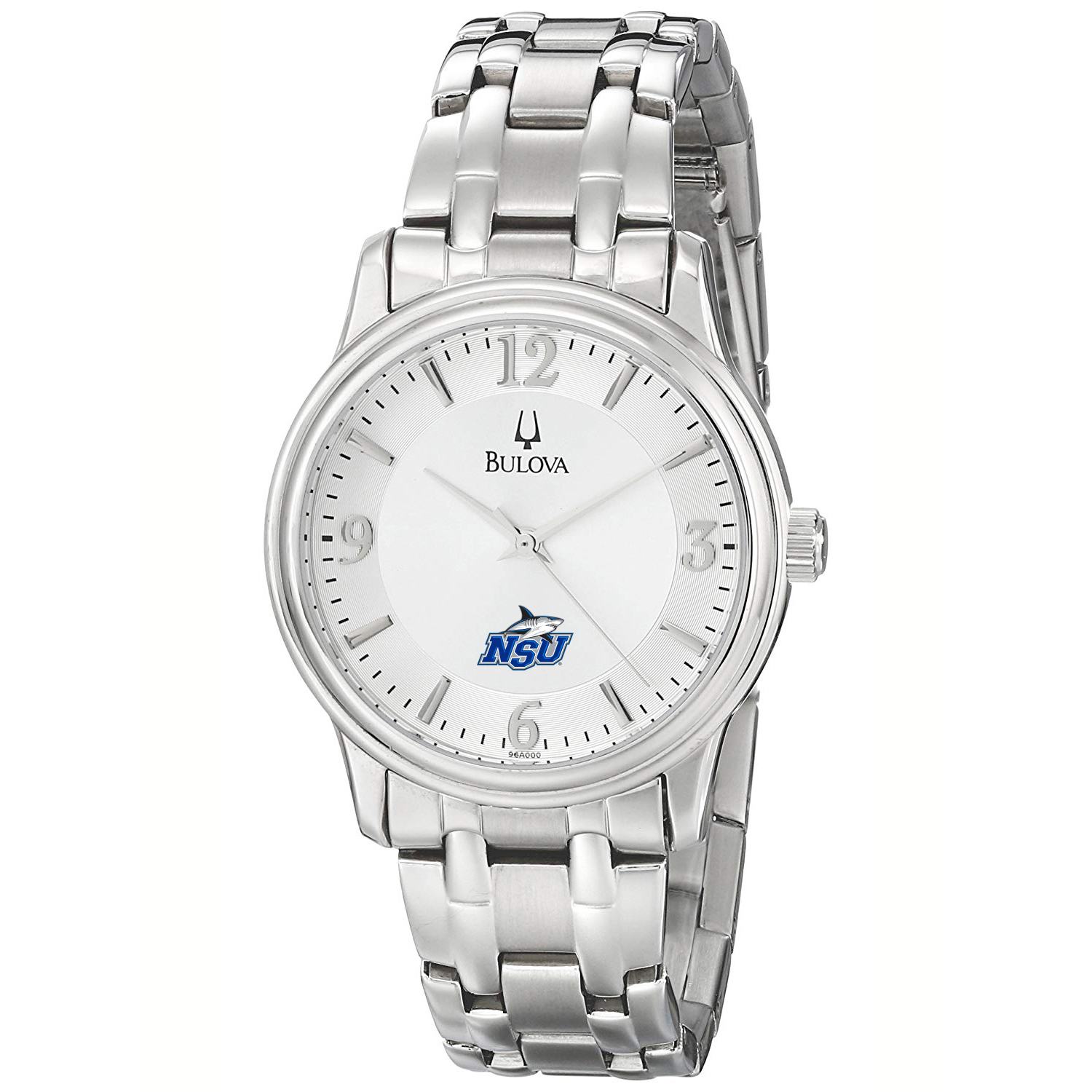 Men's Bulova  Silver Nova Southeastern Sharks