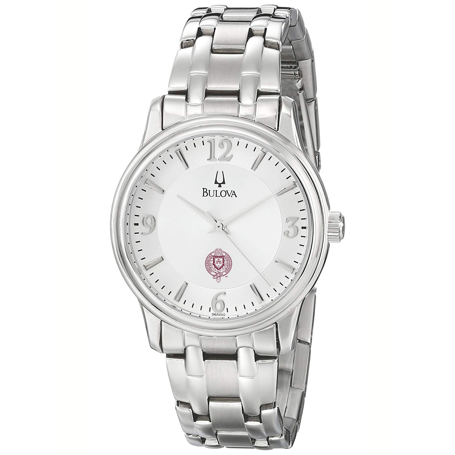 Men's Bulova  Silver Fordham Rams